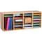 Adiroffice Medium Oak, MDF Wood, 11.8 in W, 16.3 in L, 39.3 in D ADI500-24-MEO-MK - alternate 3